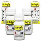 Kit 3 Unidades Kelldrin Sc 25 30ml Inseticida Concentrado Mata Escorpião Carrapato Barata Aranhas Traças Pulgão Lagartas