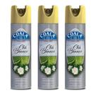 Kit 3 Unidades Odorizante de Ambiente Aerossol Chá Branco 400ml/240g