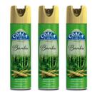 Kit 3 Unidades Odorizante de Ambiente Aerossol Coala Bambu 400ml/240g