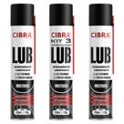 Kit 3 Unidades Óleo Desengripante LUB Lubrificante Multiuso 120g Antiferrugem Antioxidante Anticorrosivo Cibra Flex