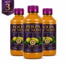 Kit 3 Unidades Polpa De Noni Natural 500ml Produto Lacrado Kit 3 Unidades Polpa De Noni Natural 500ml Produto Lacrado