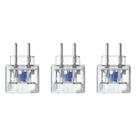 Kit 3 unidades protetor de surtos dps iclamper pocket 2 pinos 10a