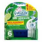 Kit 3 Unidades REFIL Detergente Sanitários PARA REPOSIÇÃO Gel Adesivo 38g Novo Frescor Dura até 6 Semanas
