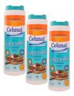 Kit 3 Unidades Sal Entrefino Parrilla Saleiro 1 Kg - Celusal