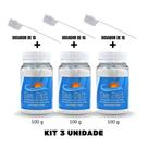 Kit 3 Unidades Sal Ultrafino S/ Iodo Para Lavagem Nasal 100g Kit 3 Unidades Sal Ultrafino S/ Iodo Para Lavagem Nasal 100g
