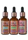 Kit 3 unids Mixs Óleos Abacate Rícino Coco