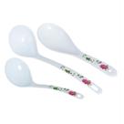 kit 3 Utensilios Para Servir Conhas e Colher Floral M.Lar kit 3 Utensilios Para Servir Conhas e Colher Floral M.Lar