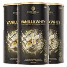 Kit 3 Vanilla Whey Protein 750g - Essential Nutrition