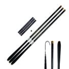 Kit 3 Vara De Pesca 2,10m 100% Fibra de Carbono Ultra Leve