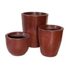 Kit 3 Vasos Coluna Bojo Polido 1,2 e Bojo Polido 1 Cód. JGRTP17 Kit 3 Vasos Coluna Bojo Polido 1,2 e Bojo Polido 1 Cód. JGRTP17