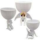 Kit 3 Vasos Plantas Coração de Maria Capelinha Oração