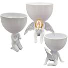 Kit 3 Vasos Plantas Nossa Senhora Salete Capelinha Oração