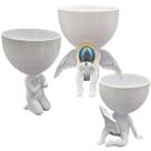 Kit 3 Vasos Plantas Nossa Senhorada Aparecida Capelinha