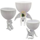 Kit 3 Vasos Plantas São Patrício Capelinha Oração Catolico