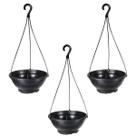 Kit 3 Vasos Redondo 23 cm para Pendurar Plantas - BRASAMI