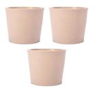 Kit 3 Vasos Reto Badi Bege 42 Terrano