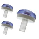 Kit 3 Vedante Torneira Registro 3/4 Carrapeta PVC Borracha Para Reparo Rabicho Encanamento Agua