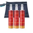 Kit 3 vedis fluido redutor c/ nicotinato 200ml + necessaire