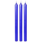 Kit 3 Vela Azul Ogum Prosperidade Sucesso 19c Queima 6 Horas