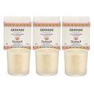 Kit 3 Vela Perfumada Aromática de Ambientes Terrapeutics Calêndula 180g Granado