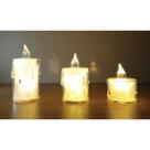Kit 3 Velas Alta Decorativa Eletrônica