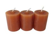 Kit 3 Velas Aromáticas Perfumadas Com Aroma De Canela