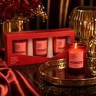 Kit 3 Velas Aromáticas Perfumadas Decorativas Paramount 50g Essências Aromatizante Casa Ambiente Kit 3 Velas Aromáticas Perfumadas Decorativas Paramount 50g Essências Aromatizante Casa Ambiente