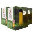 Kit 3 Velas Citronela Repelente Aromática Perfumada 60g