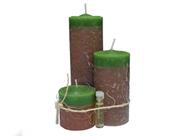 Kit 3 Velas Decoração Enfeite De Natal - Decore Seu Natal Top