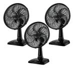 Kit 3 Ventiladores Mesa V-ut-30-02 Potente Silencioso 110v