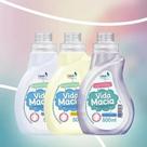 Kit 3 Vida Macia 1 Lava Roupa 2 Amaciante Amêndoa Camomila 500ml