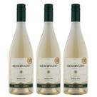 Kit 3 Vinho Branco Suave Riesling Marcus James 750ml Vinicula Aurora