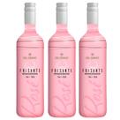 Kit 3 Vinho Frisante Rose Suave Del Grano 750ml Serra Gaúcha