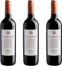 Kit 3 vinho italiano Codici Puglia Rosso