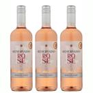 Kit 3 Vinho Rosé Merlot Marcus James 750ml Vinicula Aurora Kit 3 Vinho Rosé Merlot Marcus James 750ml Vinicula Aurora