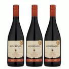 Kit 3 Vinho Tinto Pinot Noir Marcus James 750ml Vinicula Aurora