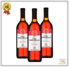 Kit 3 Vinhos Adega Mascarello Rosé Suave
