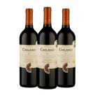 Kit 3 Vinhos Chilano Carmenere 750ml Kit 3 Vinhos Chilano Carmenere 750ml