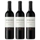 Kit 3 Vinhos Tinto Benjamin Nieto Senetiner Cabernet Sauvignon 750ml