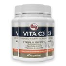 Kit 3 Vita C3 Vitamina C Vitafor 60 Cápsulas