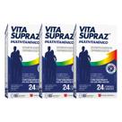 Kit 3 Vita Supraz Multivitamínico 60 Comprimidos Revestidos Kit 3 Vita Supraz Multivitamínico 60 Comprimidos Revestidos