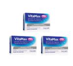 Kit 3 Vitamax Mb6 Suplemento De Magnésio E Vitamina B6