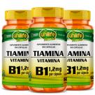 KIT 3 VITAMINA B1 TIAMINA - 60 Cápsulas 500mg UNILIFE