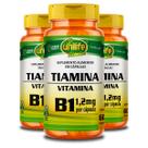 Kit 3 Vitamina B1 Tiamina 60 cápsulas Unilife
