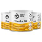 Kit 3 Vitamina B12 Ocean Drop Vegana 60 Comprimidos