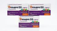 Kit 3 Vitamina D Desupre D3 200un. Suplemento para Imunidade e Ossos Fortes Kit 3 Vitamina D Desupre D3 200un. Suplemento para Imunidade e Ossos Fortes