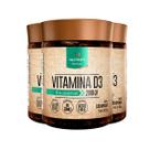 Kit 3 Vitamina D3 2000 UI Nutrify 120 Cápsulas