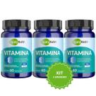 Kit 3 VITAMINA E 60CÁPS QUALYNUTRI