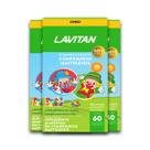 Kit 3 Vitamina Infantil Lavitan 60 Comprimidos Mastigáveis Kit 3 Vitamina Infantil Lavitan 60 Comprimidos Mastigáveis
