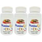 Kit 3 Vitamina K2 + D3 180 Cápsulas - Rei Terra